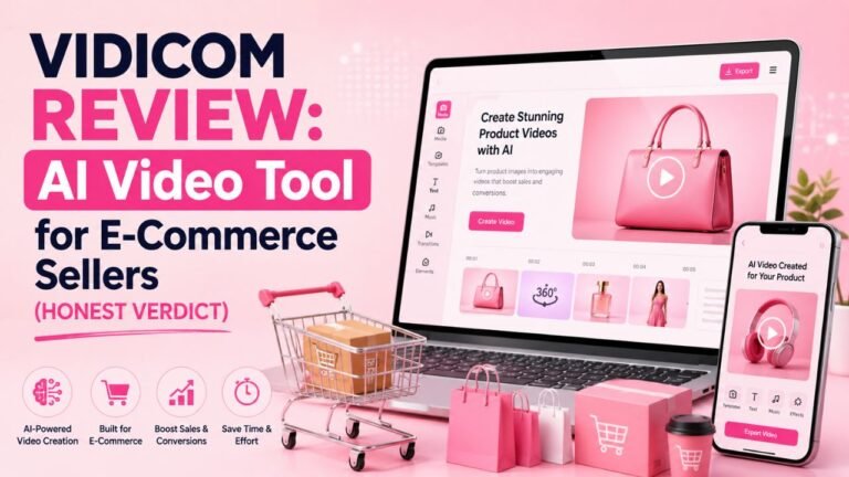 Vidicom Review AI Video Tool for E-Commerce Sellers (Honest Verdict)