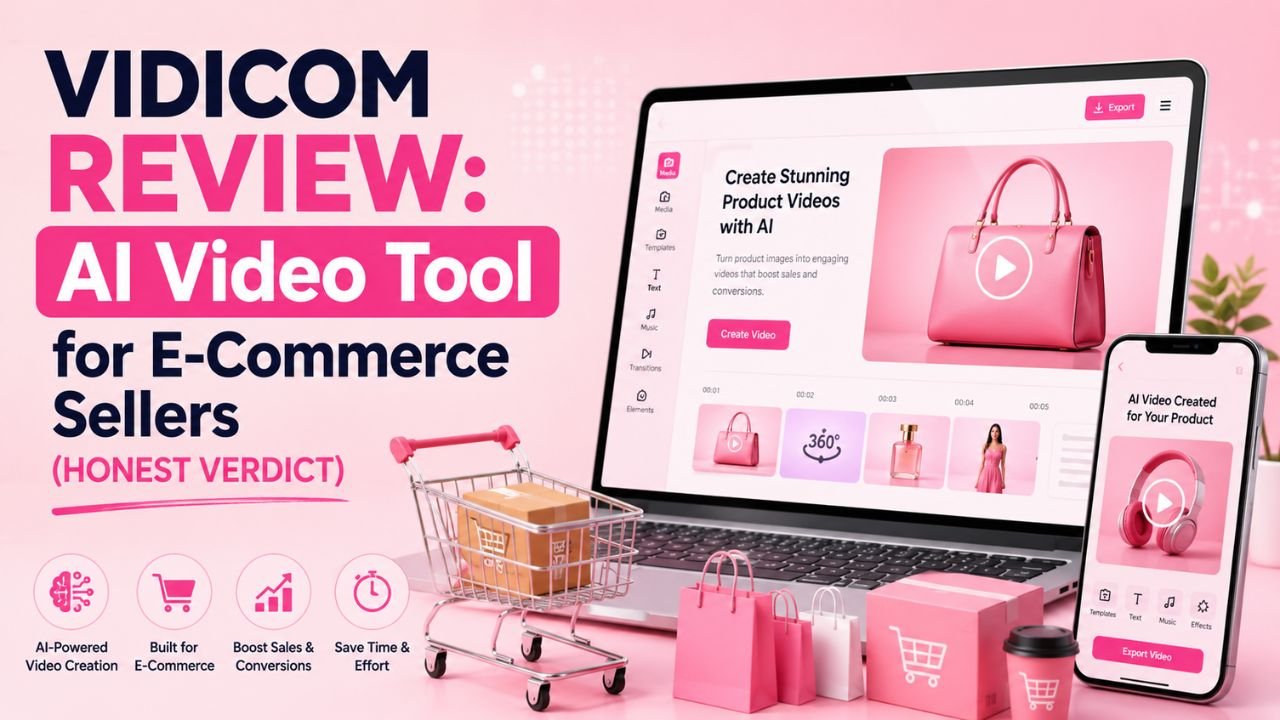 Vidicom Review AI Video Tool for E-Commerce Sellers (Honest Verdict)